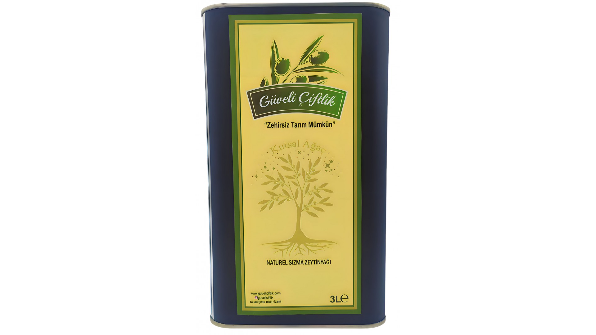 Naturel Sızma Zeytinyağı 3 Litre